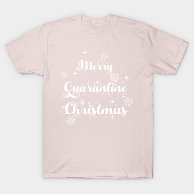 merry quarantine christmas T-Shirt by Ghani Store